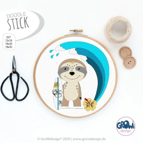 surfer FAULI Stickdatei 28 by GroWidesign surferFAULI Cover Stick 01 by GroWidesign