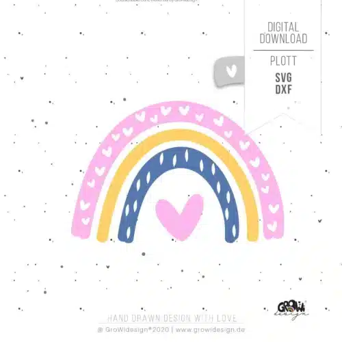 Regenbogen Plotterdatei