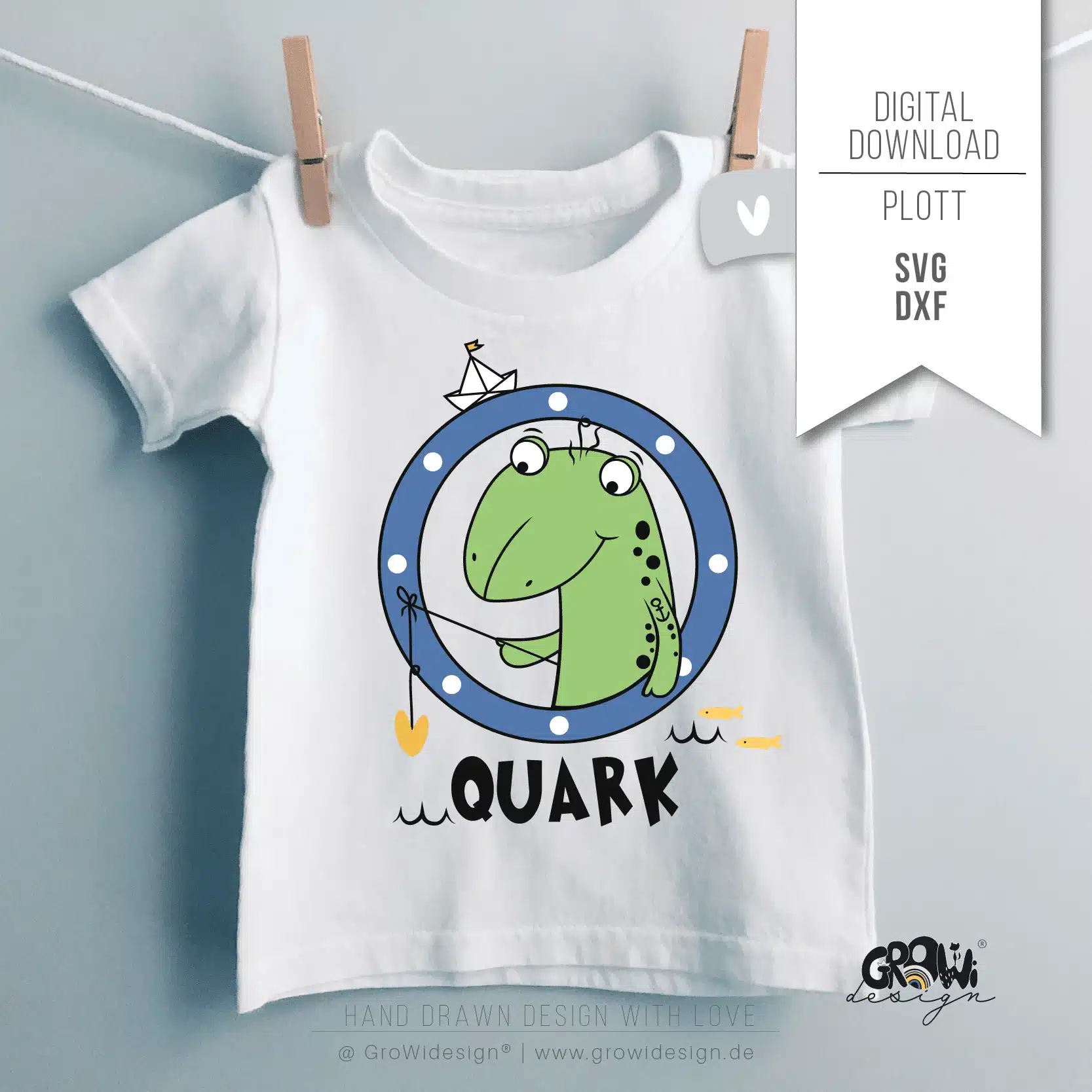 Frosch Quark Plotterdatei 1 by GroWidesign Frosch Quark Plotterdatei