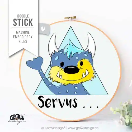 Monster Stickdatei