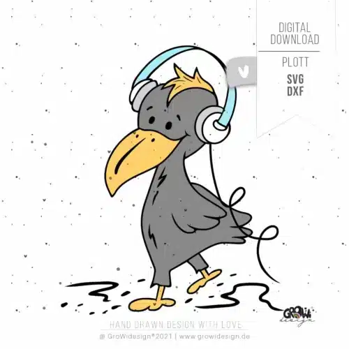 Rabe Rocky Plotterdatei