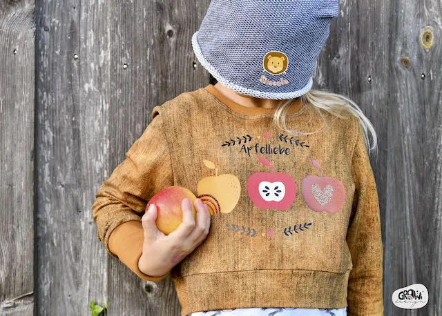 Apfelliebe Plotterdatei 4 by GroWidesign Apfelliebe Plotterdatei