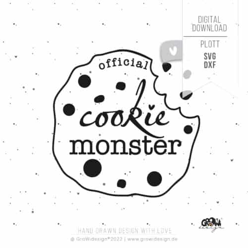 cookie monster Plotterdatei