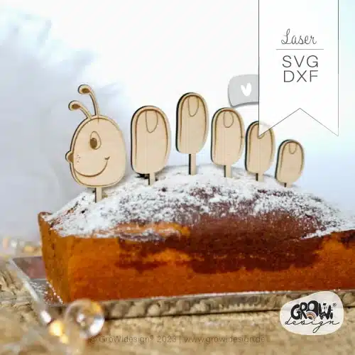 RAUPE Caketopper Laserdatei