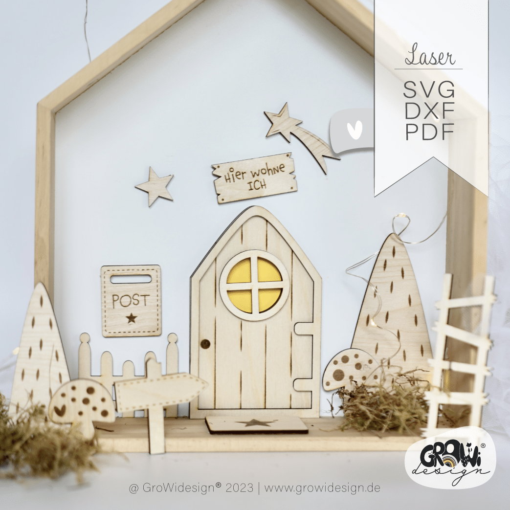 WICHTELTÜR Laserdatei