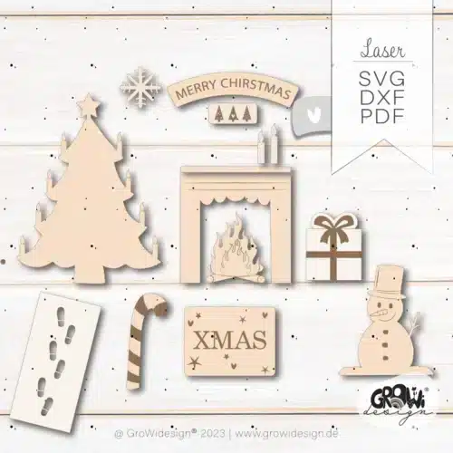 Wichteltuer XMAS Laserdatei