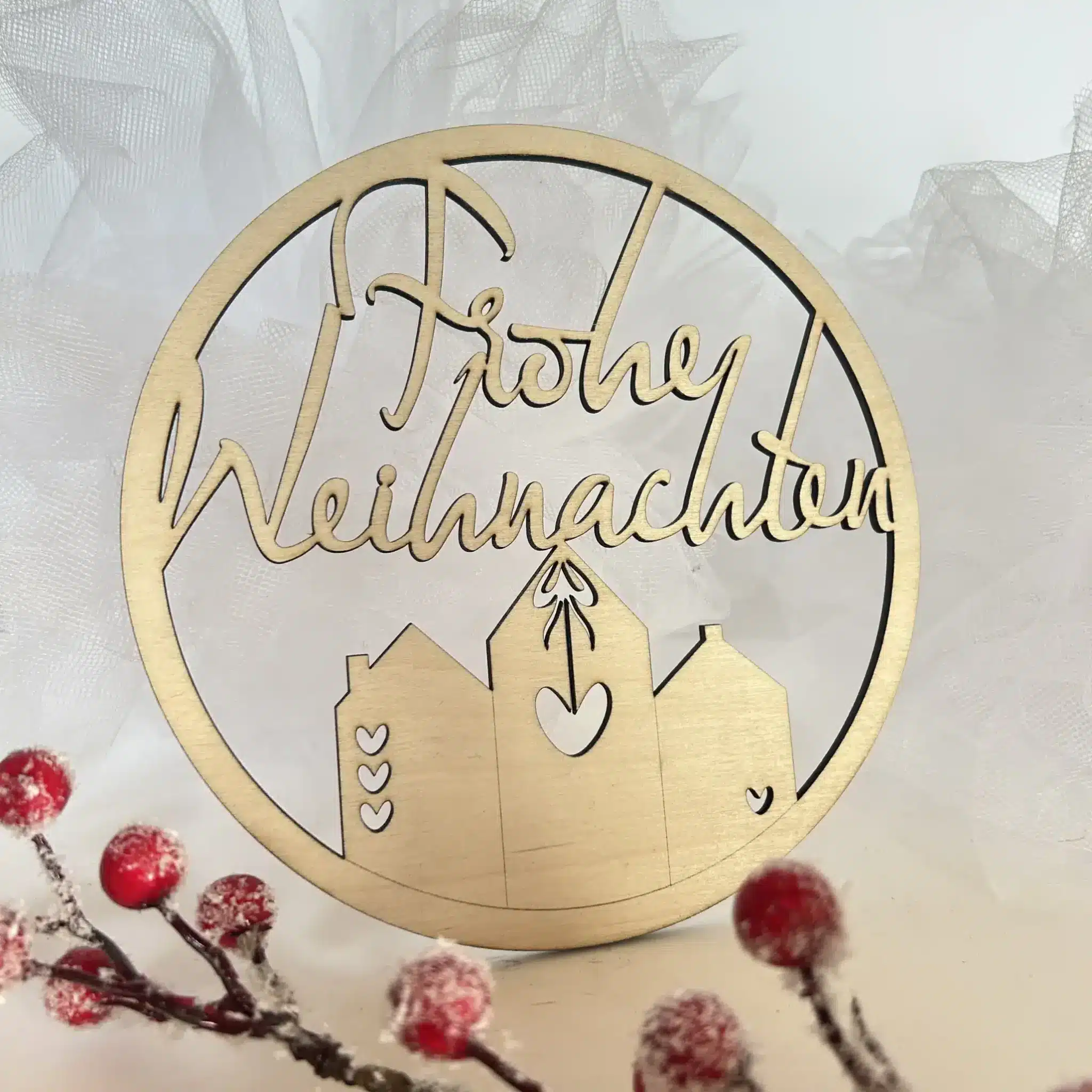 Türschild Weihnachten Laserdatei 3 by GroWidesign Schild Frohe Weihnachten Laserdatei
