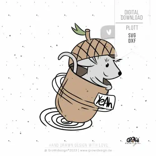 Maus Herbst Plotterdatei