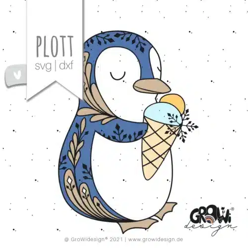 Pinguin Plotterdatei