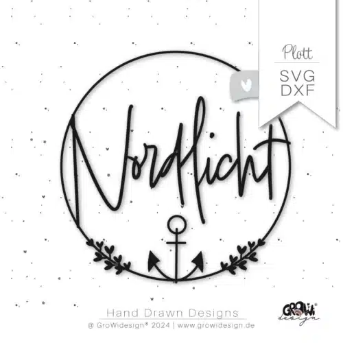 Nordlicht Plotterdatei