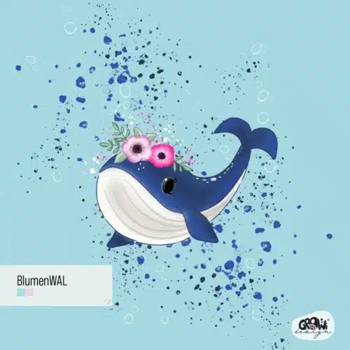 BlumenWAL PANEL Stoffdesign