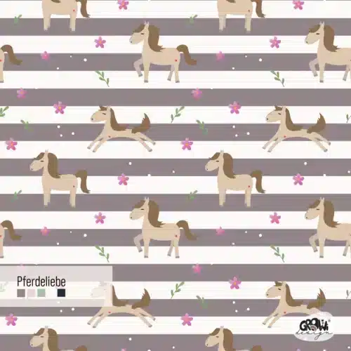 Pferdeliebe seamless design