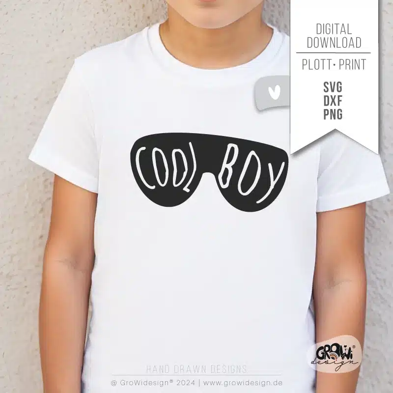 cool boy Plotterdatei 1 by GroWidesign cool boy Plotterdatei