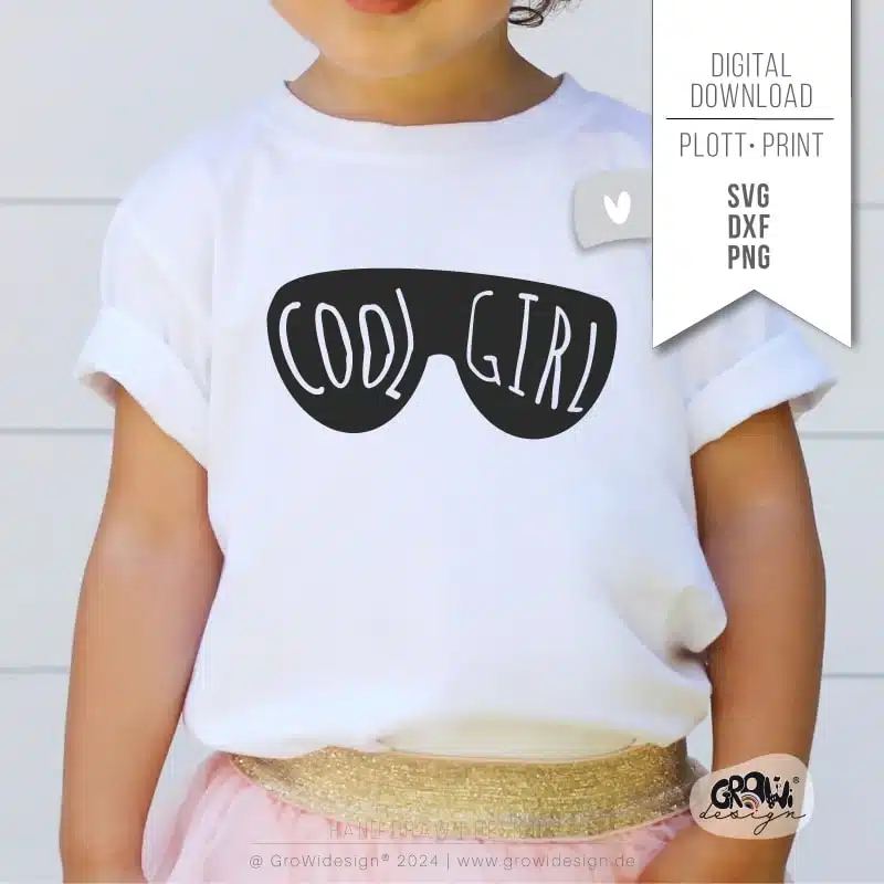 cool girl Plotterdatei 1 by GroWidesign cool girl Plotterdatei
