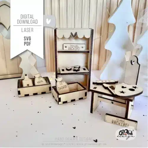 Wichtel BÄCKEREI Laserdatei