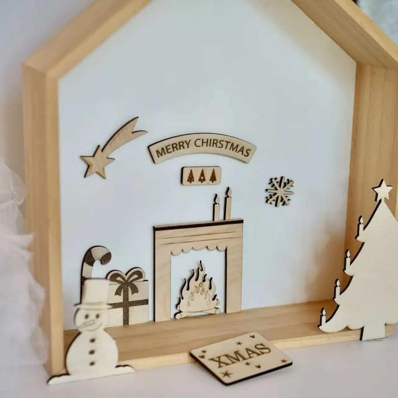 xmas wichteltür wichteltür Zubehör laserdatei