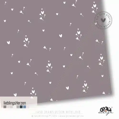 lieblingsHERZEN AOP Design