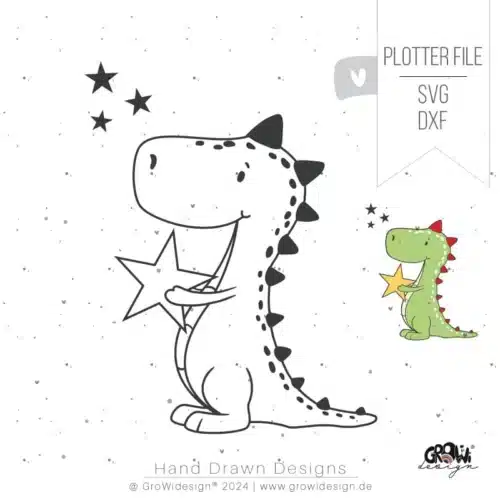 DINO Stern Plotterdatei