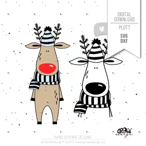 WeihnachtsELCH Plotterdatei