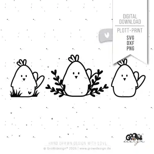 Küken Plotterdatei