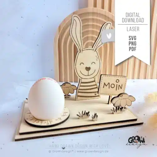 Ei Halter Ostern Laserdatei