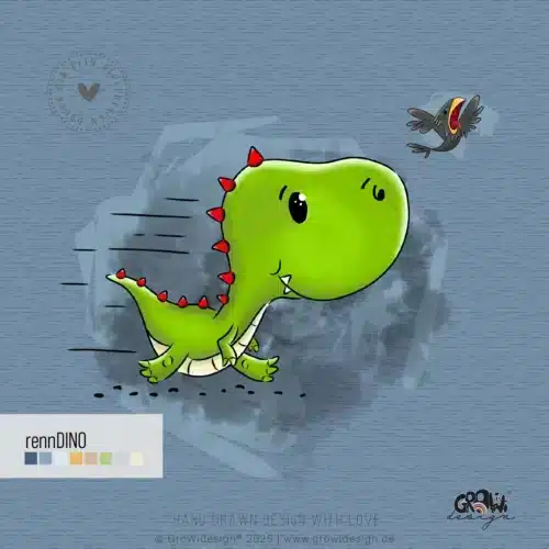 rennDINO Panel Stoffdesign