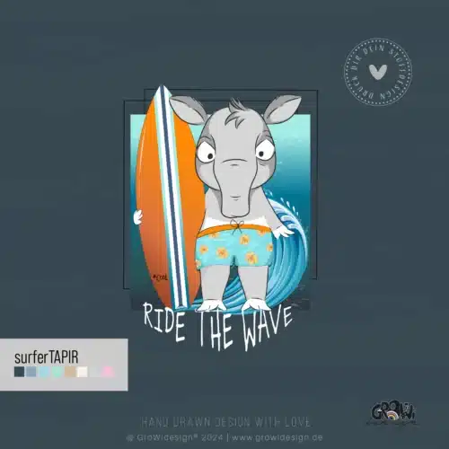 surferTAPIR Panel Stoffdesign