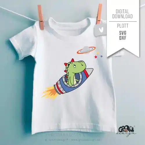 raketen DINO Plotterdatei