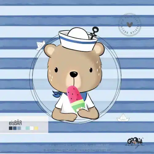 eisBÄR Panel Stoffdesign