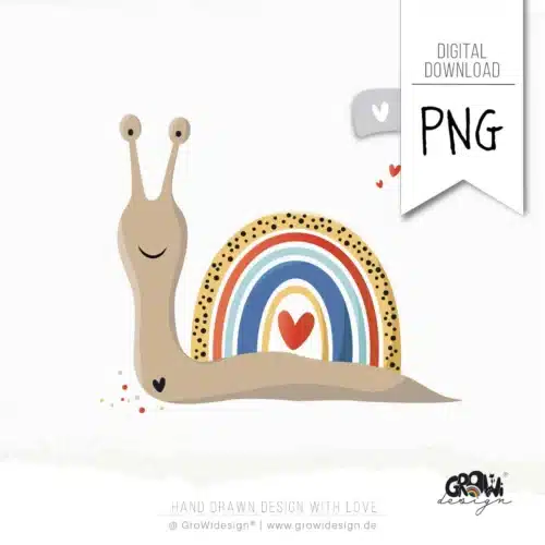 RegenbogenSCHNECKE PNG