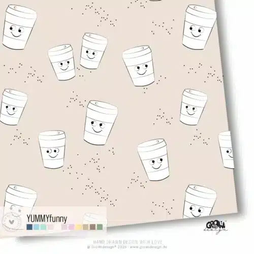 YUMMYfunny AOP Stoffdesign
