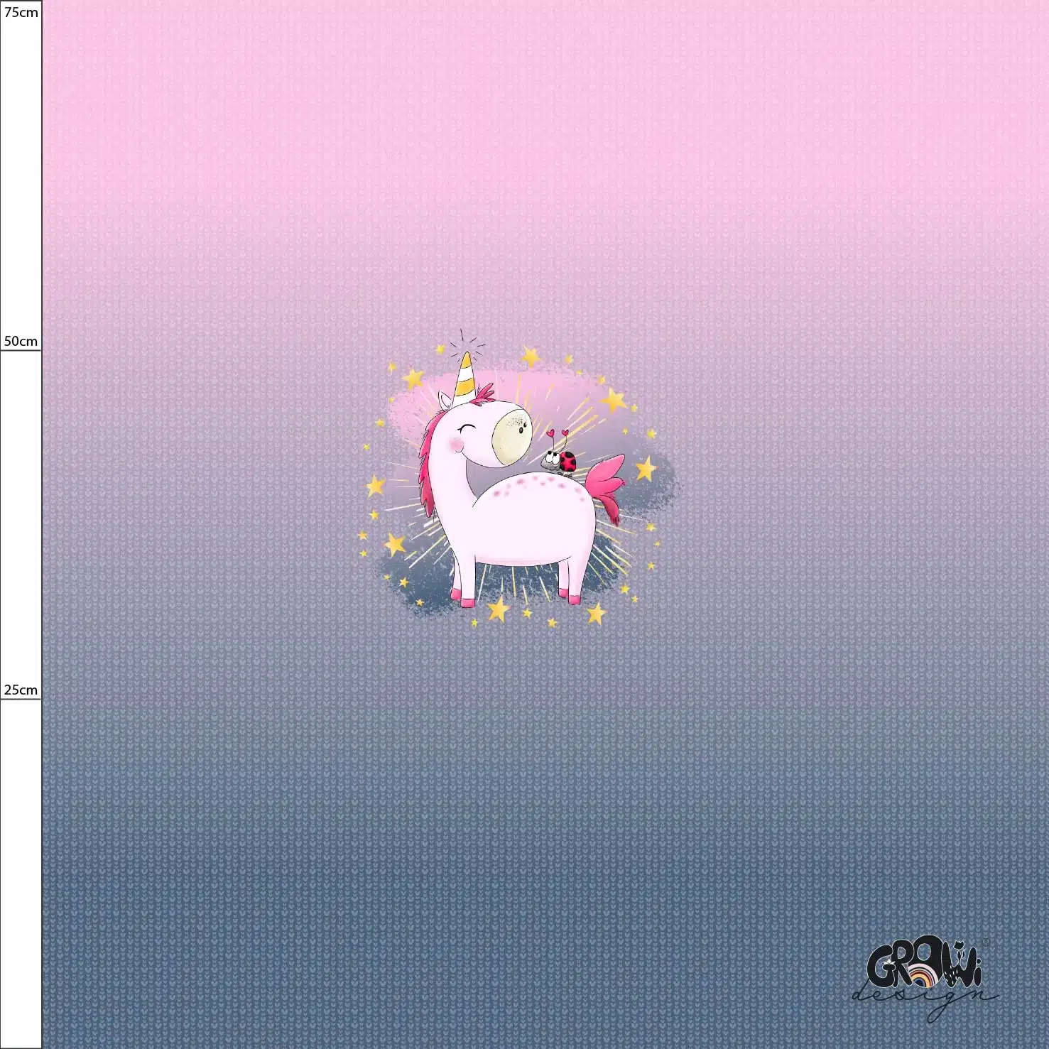 pinkEINHORN Panel Stoffdesign 6 by GroWidesign pinkEINHORN Panel Stoffdesign