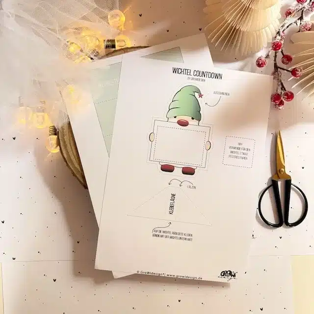 Wichtelideen 6 by GroWidesign Wichtelcountdown Wichteltür