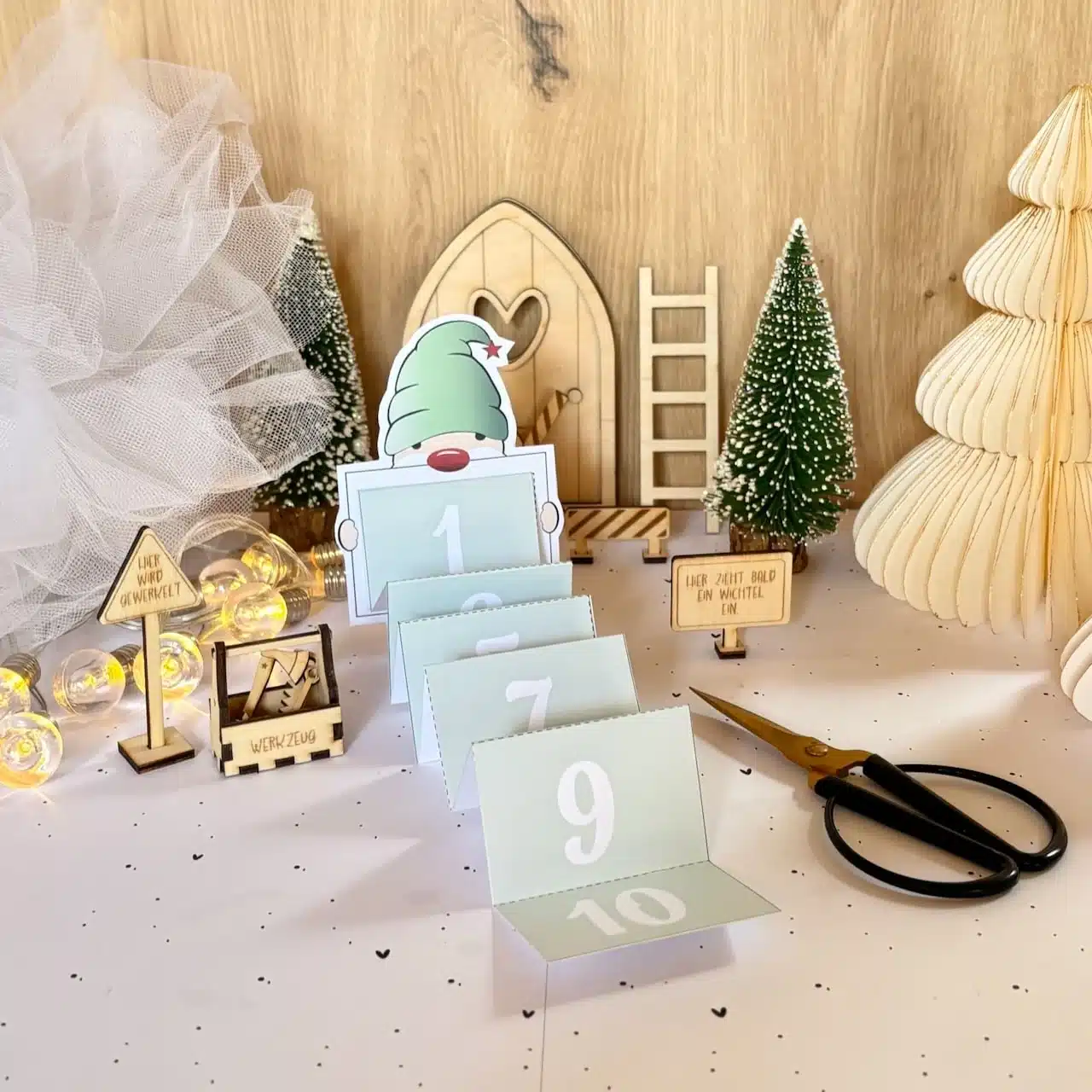 Wichtelideen 4 by GroWidesign Wichtel countdown Wichteltür