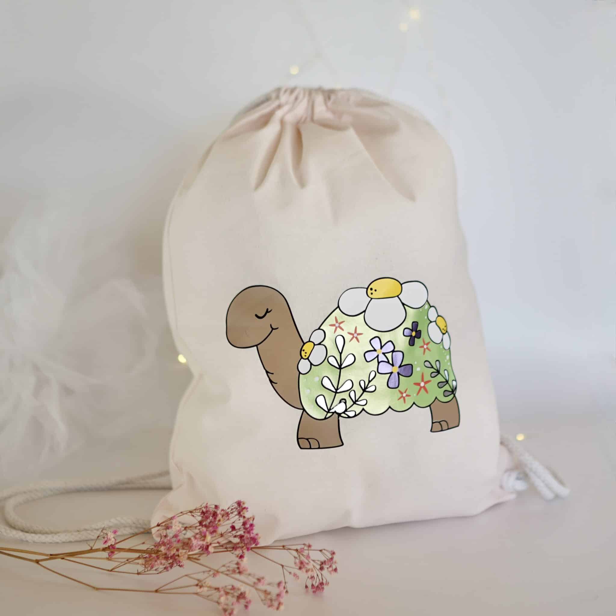 Blumenschildkröte Plotterdatei