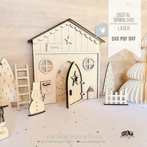 Wichtelhaus Laserdatei