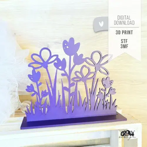 BLUMENWIESE 3D Druck