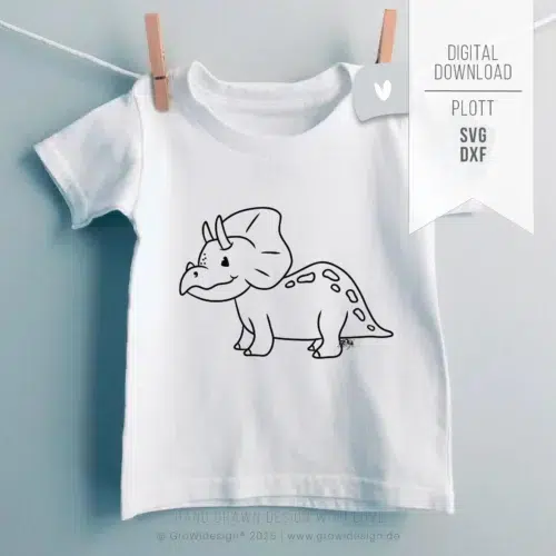 Dino Tricera Plotterdatei