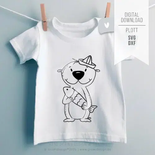 FischOTTER Plotterdatei 37 by GroWidesign FischOTTER Plotterdatei