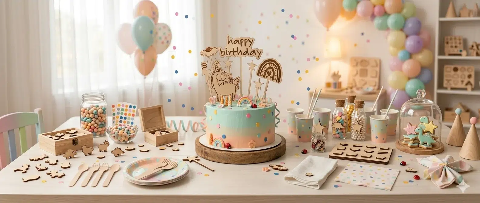 Magische Caketopper für Kindergeburtstage Magische Caketopper für Kindergeburtstage