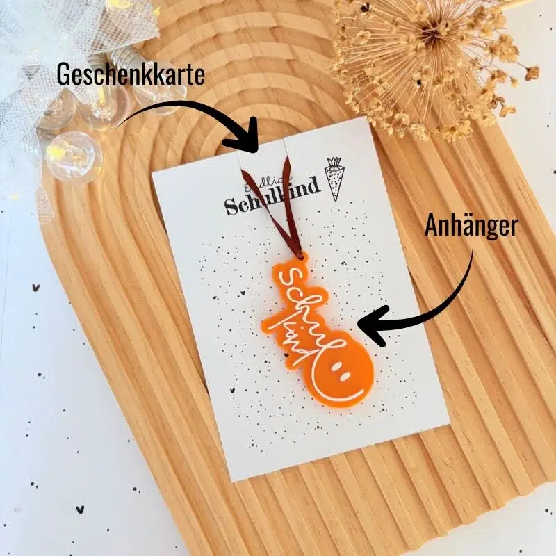 Schulkind Geschenk Verpackung