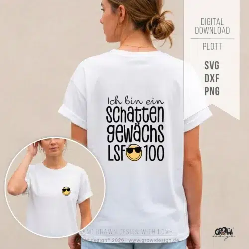 Schattengewächs Statement Plotterdatei