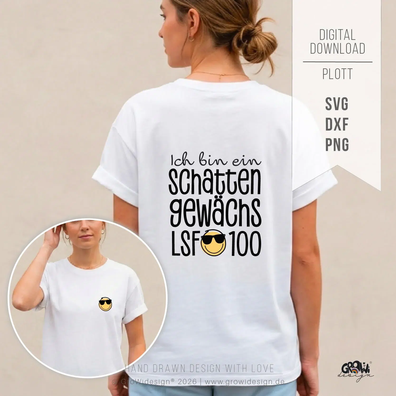 Schattengewächs Statement Plotterdatei