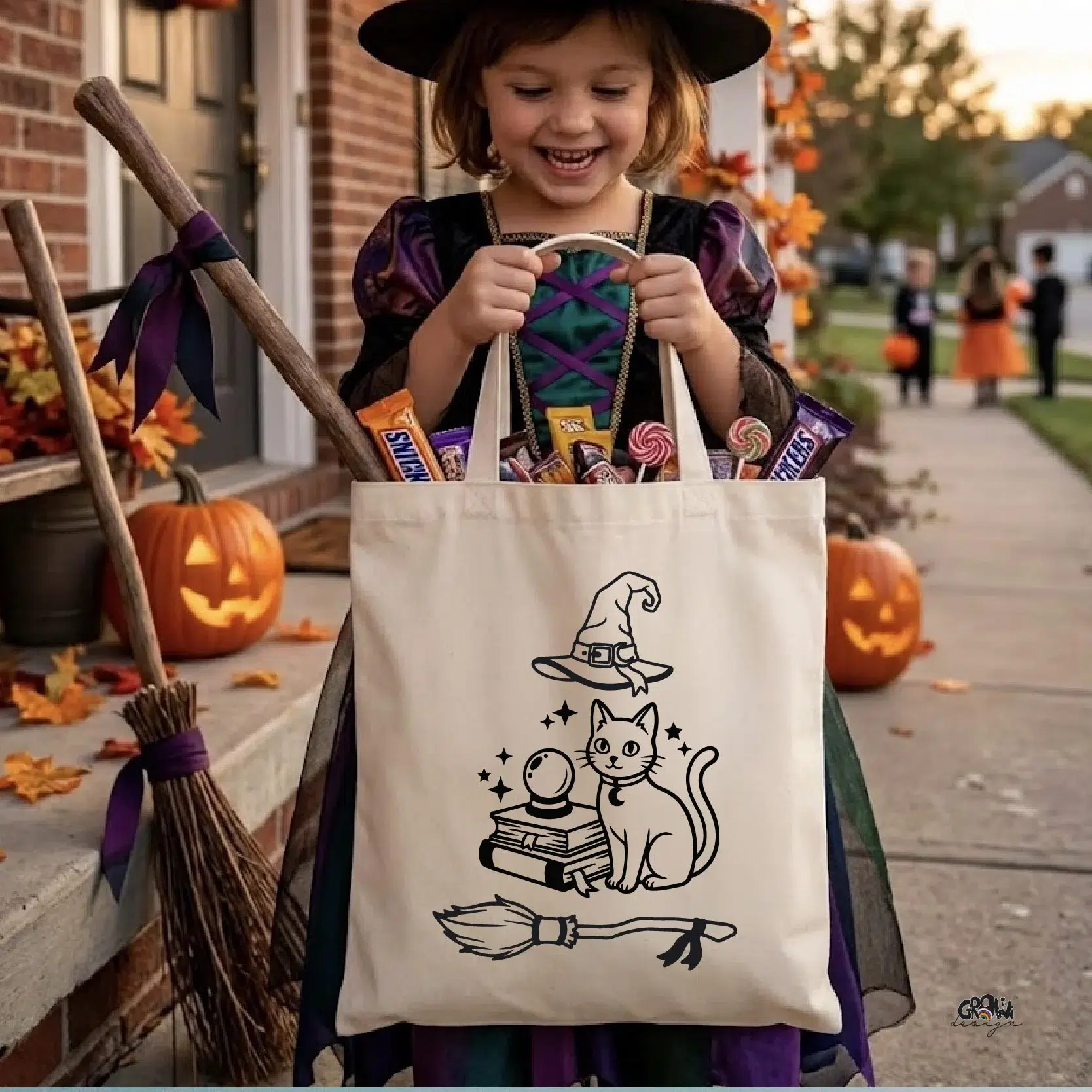 Halloween Hexenset Plotterdatei 2 by GroWidesign Halloween Hexenset Plotterdatei