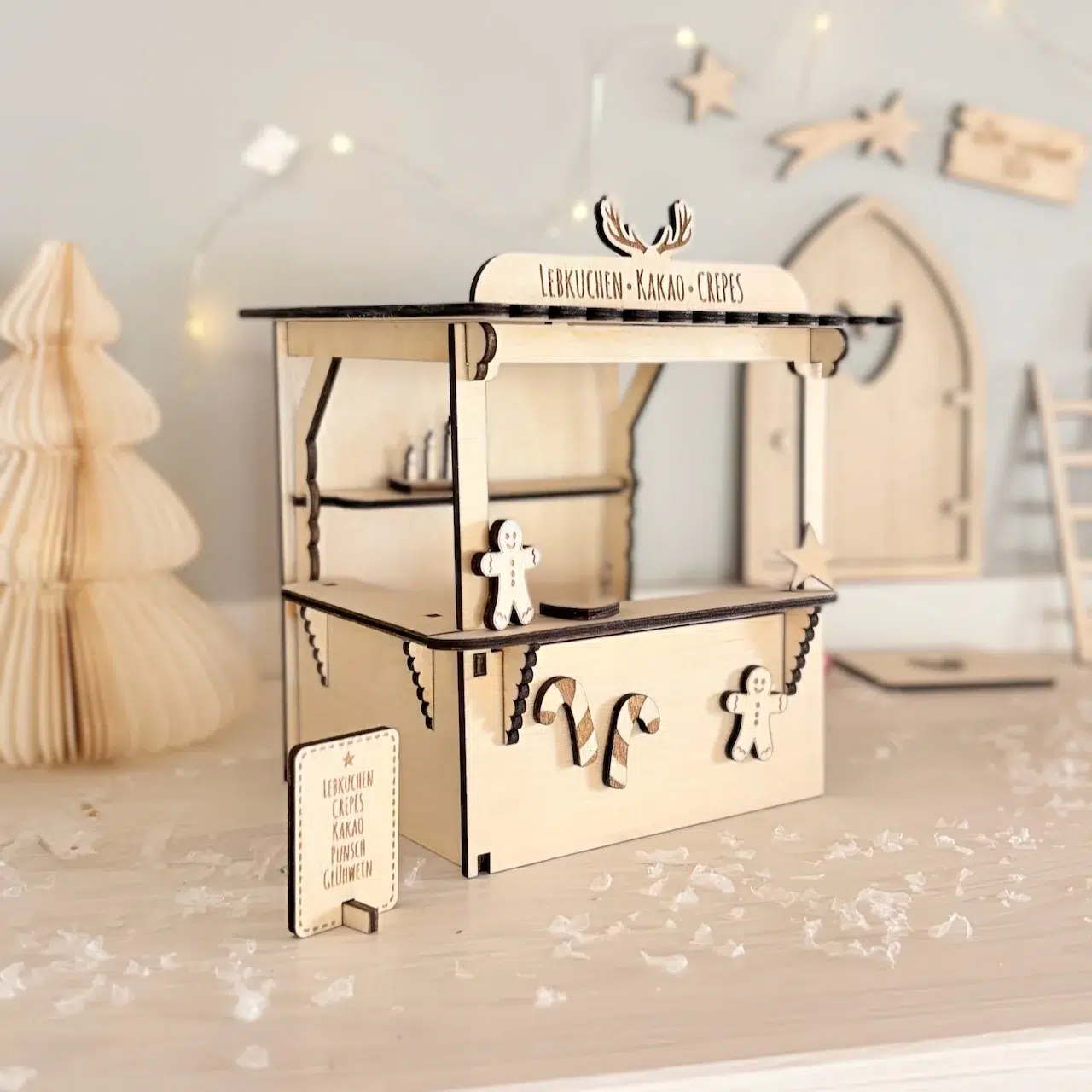 Wichtel Weihnachtsstand Laserdatei 2 by GroWidesign Wichtel Weihnachtsstand Laserdatei
